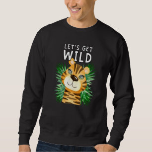Sudadera Vámonos Locos Animales Del Zoológico Fiesta Safari