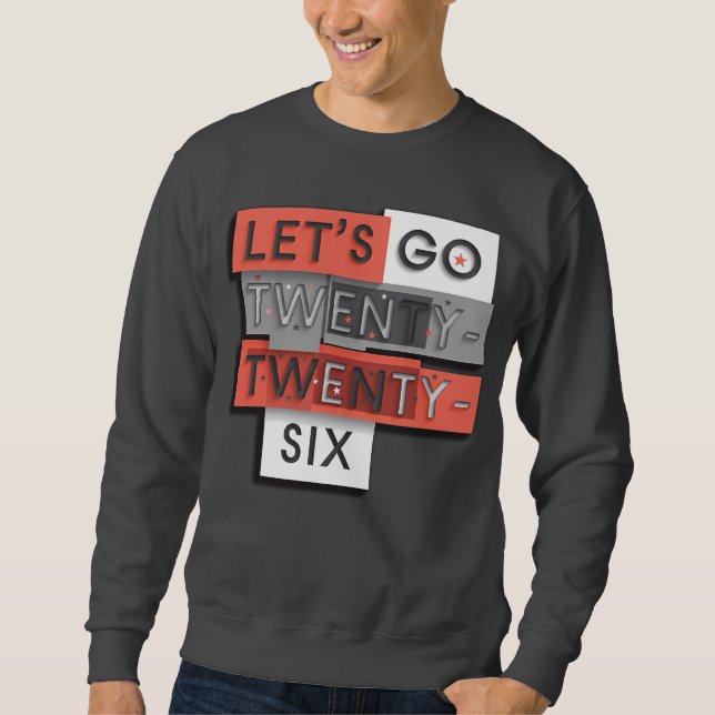 Sudadera Vamos 2026 Diseño Tipográfico Negrita 2 (Anverso)