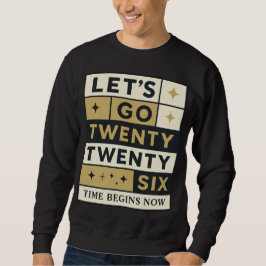 Sudadera Vamos 2026 Diseño Tipográfico Negrita 3