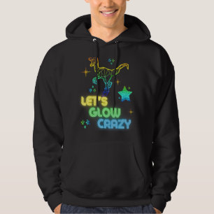 Sudadera Vamos a brillar loco Fiesta Guay Birthday Glow Fie