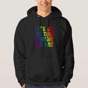 Sudadera Vamos a conseguir algo directo No soy Lgbtq Gay Pr