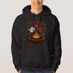 Sudadera Vamos a conseguir Firepit - malvavisco y perro cal