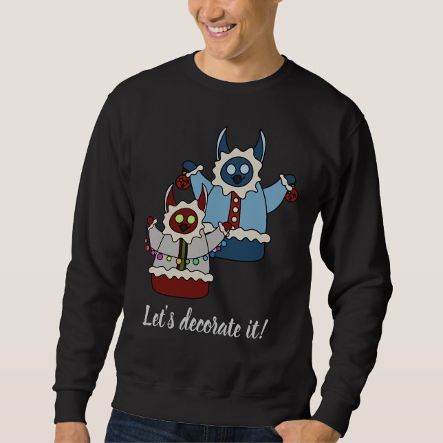 Sudadera Vamos a decorarlo (Anverso)