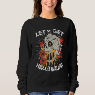 Sudadera Vamos a Halloweenear Cerveza de Zombie Espantosa