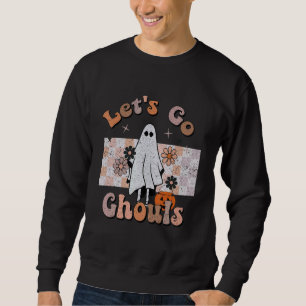 Sudadera Vamos a ir fantasmas Retro Halloween