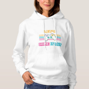 Sudadera Vamos a jugarlo - Estilo retro