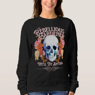 Sudadera Vamos a probar cualquier cosa de moda rebelde jard