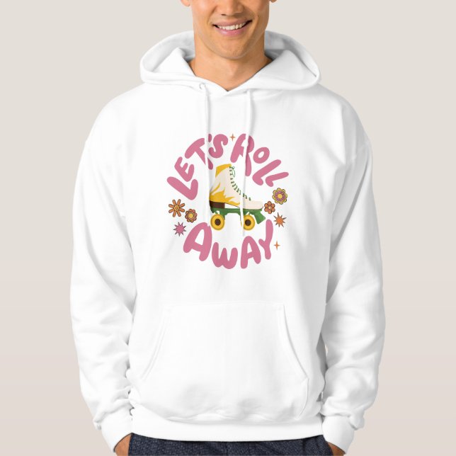 Sudadera Vamos a rodar Patines (Anverso)