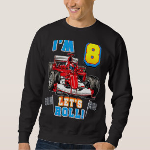 Sudadera Vamos a rodar Soy el octavo cumpleaños del coche d
