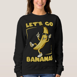 Sudadera Vamos Bananas Guay Thug Banana con gafas de sol