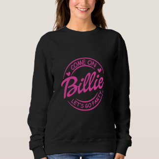Sudadera Vamos Billie Vamos Fiesta, cumpleaños, niña
