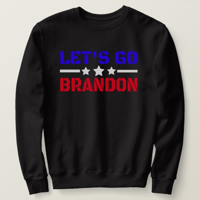 Sudadera Vamos Brandon  (Anverso del diseño)