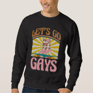 Sudadera Vamos Chicas Gays Orgullo Lgbtq Botas Vaqueras Les