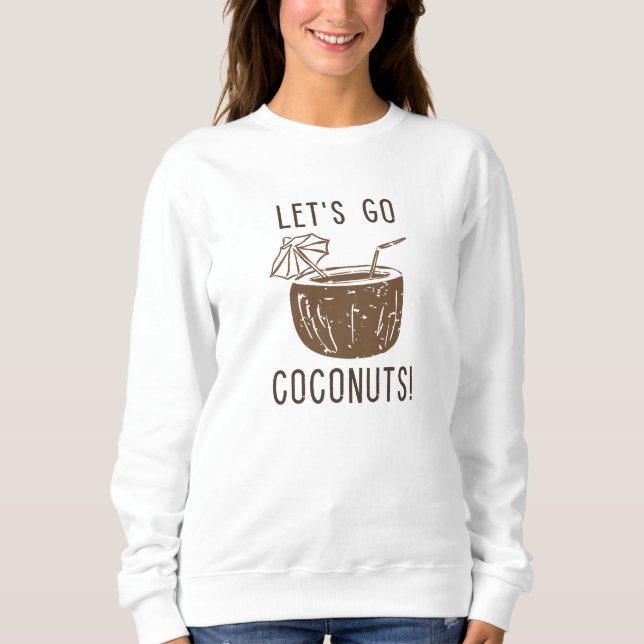 Sudadera Vamos Coconuts (Anverso)