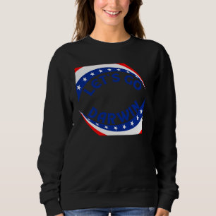 Sudadera Vamos Darwin vamos Darwin Chica Pul Bandera de Ee.