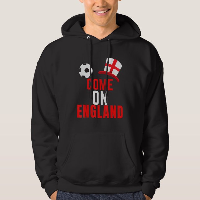 Sudadera Vamos Inglaterra Su Próxima Hogar Inglaterra Fan F (Anverso)