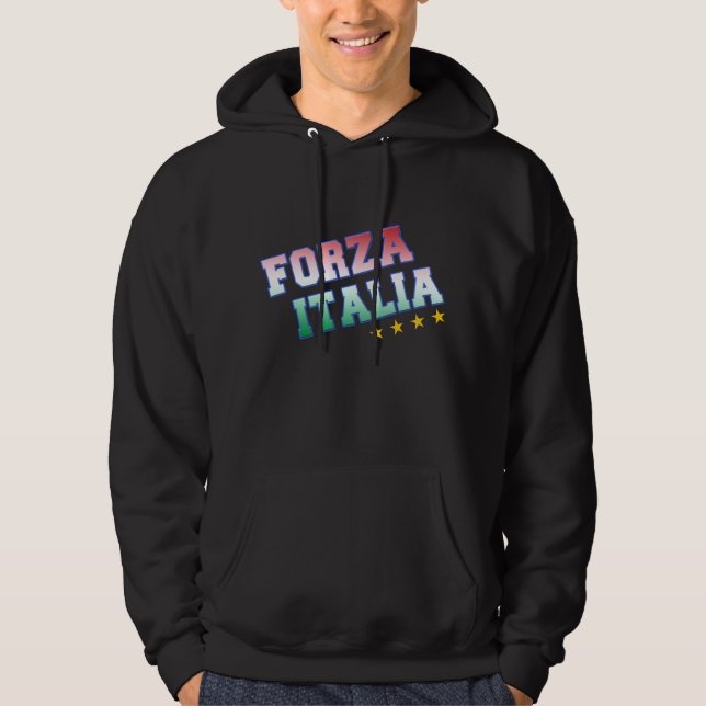 Sudadera ¡Vamos Italia! (Anverso)