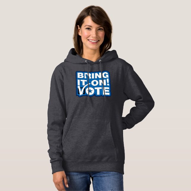Sudadera ¡Vamos! VOTACIÓN (Anverso completo)