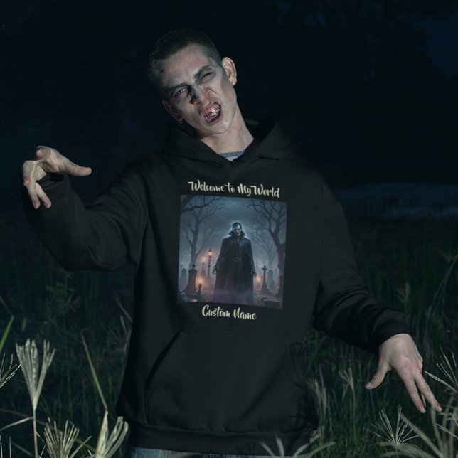 Sudadera Vampiro en cementerio  (Subido por el creador)