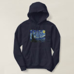 Sudadera Van Gogh * Noche Starry<br><div class="desc">La noche estrellada de Van Gogh.
Visita mi tienda para un diseño más interesante y más elección de color => zazzle.com/iwheels*</div>