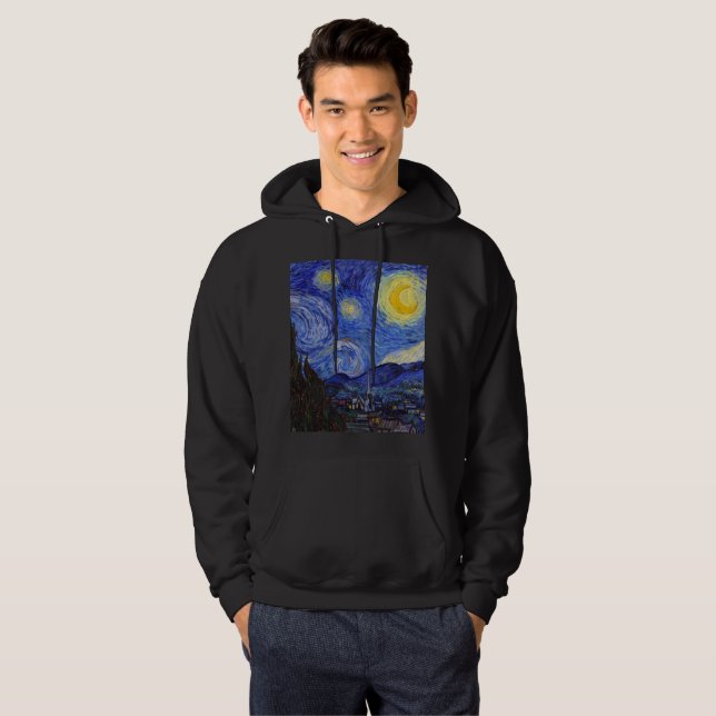 Sudadera van Gogh ,“ “  ”Starry night ” (Anverso completo)
