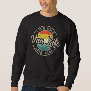 Sudadera Van Life Clothing Retro Vintage Van Dwellers Vanli