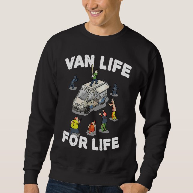 Sudadera Van Life For Life u2013 Zombie Edition (Anverso)