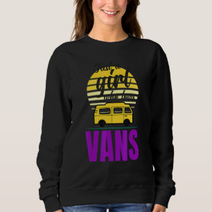 Sudadera Van Life Sun Surfer Chica Vanlife Sólo Un Chica Qu