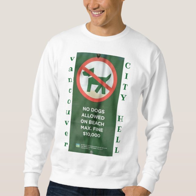 SUDADERA VANCOUVE CITY HELL (Anverso)