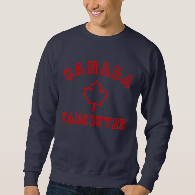 Sudadera Vancouver Canada (Anverso)