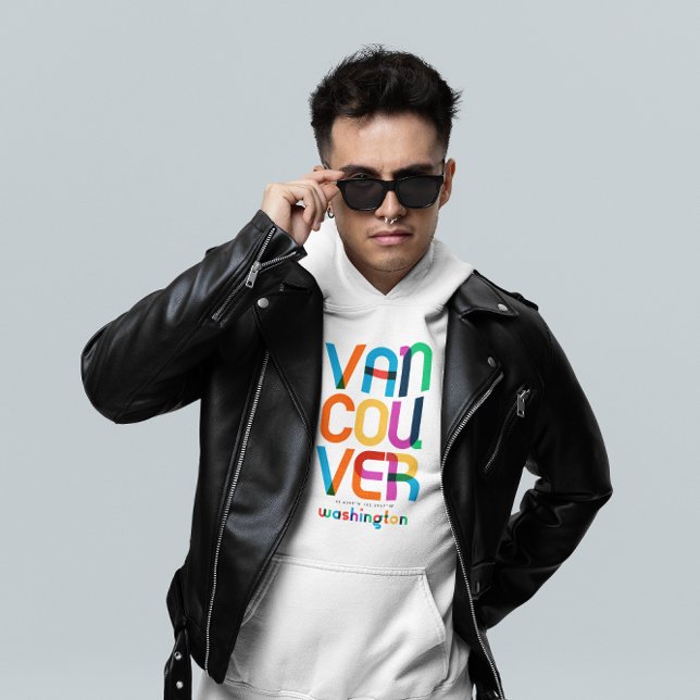 Sudadera Vancouver Washington Mid Century, Pop Art, (Subido por el creador)