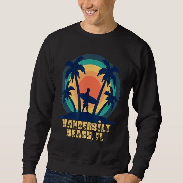 Sudadera Vanderbilt Beach FL Florida Beach (Anverso)