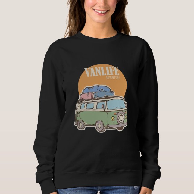 Sudadera Vanlife Travel (Anverso)