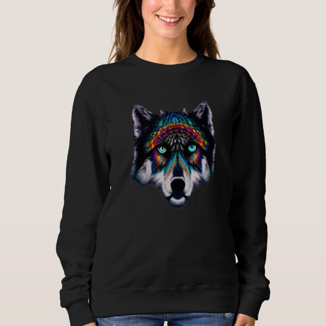 Sudadera VanTahir Mystic Wolf (Anverso)