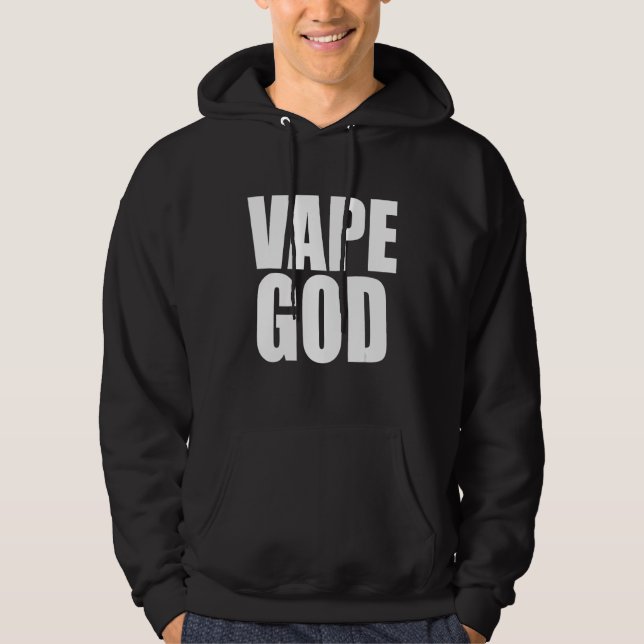 Sudadera Vape God (Anverso)