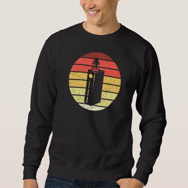 Sudadera Vaping Retro Style Vintage (Anverso)