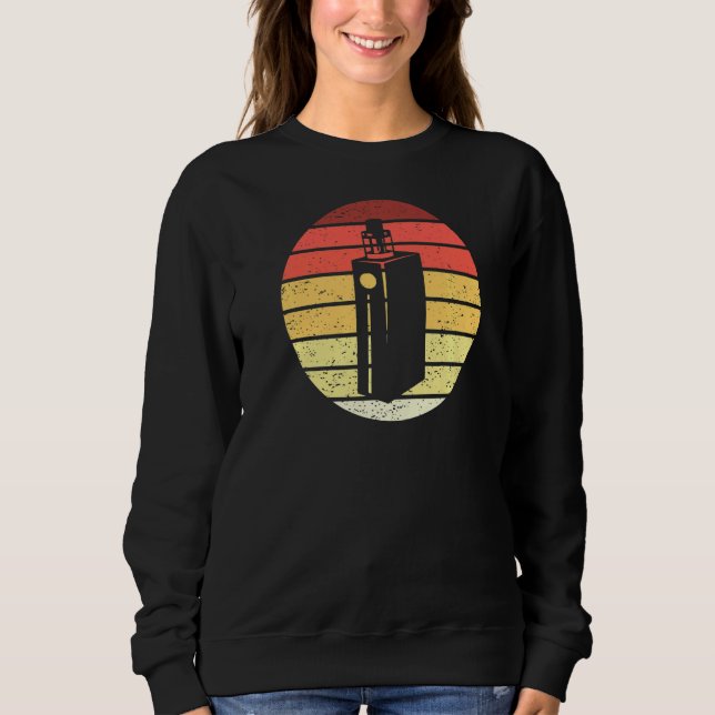 Sudadera Vaping Retro Style Vintage (Anverso)