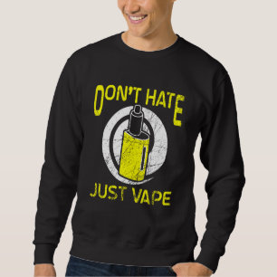 Sudadera Vapor de cigarrillo electrónico E Shisha Fumador