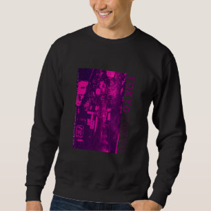 Sudadera Vaporwave de moda callejera japonesa Tokio Lofi Re