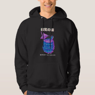 Sudadera Vaporwave Estética Glitch 80 Piña Retro