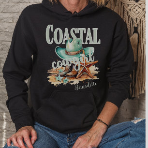 Sudadera Vaquera costera con nombre personalizado