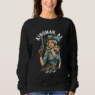 Sudadera Vaquera de Kingman Arizona EE. UU. con pistola occ