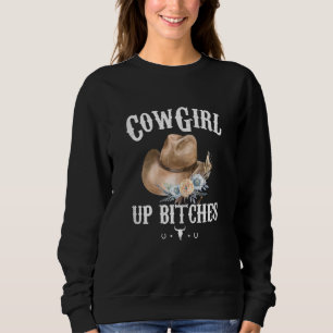 Sudadera Vaquera Occidental Femenina Yeehaw Hippie Boho Vac