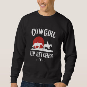 Sudadera Vaquera Occidental Femenina Yeehaw Hippie Boho Vac