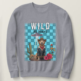 Sudadera vaquero perro-francés
