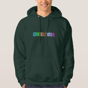 Sudadera Vaqueros coloridos Navidades texto moderno masculi