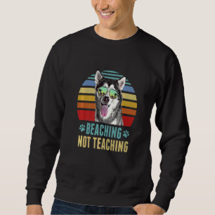 Sudadera Varado No Enseñando Perro Malamute de Alaska Vera
