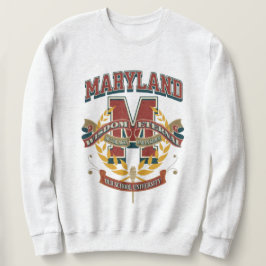 Sudadera Varsity letter M University of Maryland