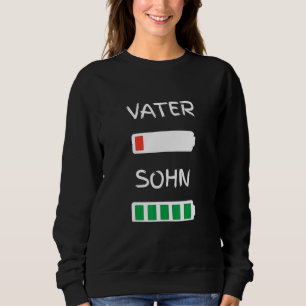 Sudadera Vater Son Battery Vacío Dad