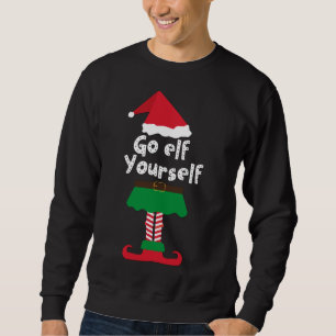 Sudadera Váyase Elf Mismo Para Navidades Hombres Mujeres Ma
